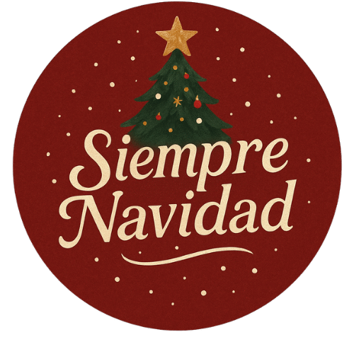 logo siempre navidad